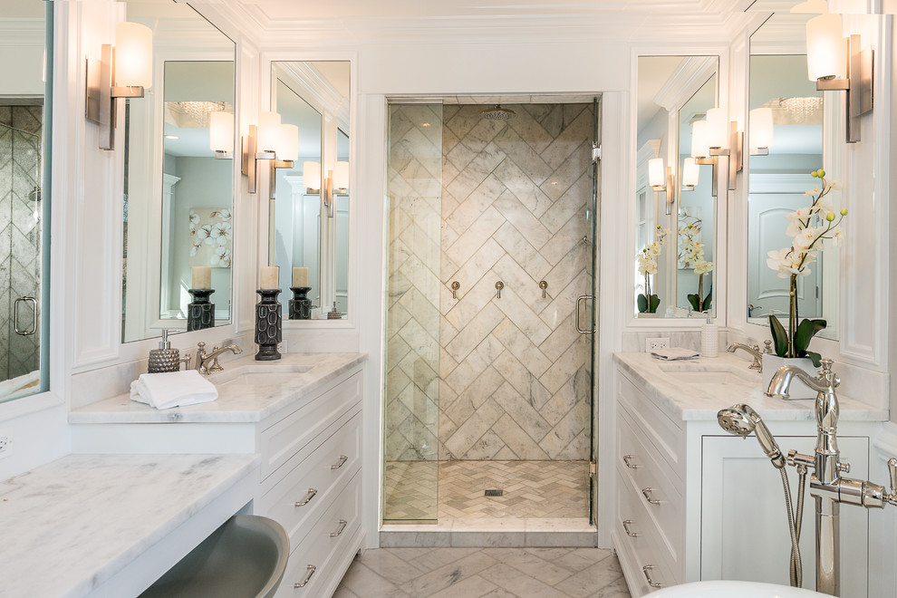 Modern French Provincial Modern Bathroom Chicago by NEWLOOK