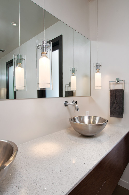 センスが光る 洗面所のミラーまわり照明10選 Houzz ハウズ センスが光る 洗面所のミラーまわり照明10選 Houzz ハウズ