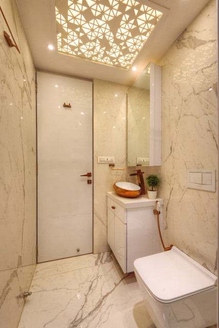 Modern Home in Mumbai - Modern - Bathroom - Mumbai - by MV designs ...