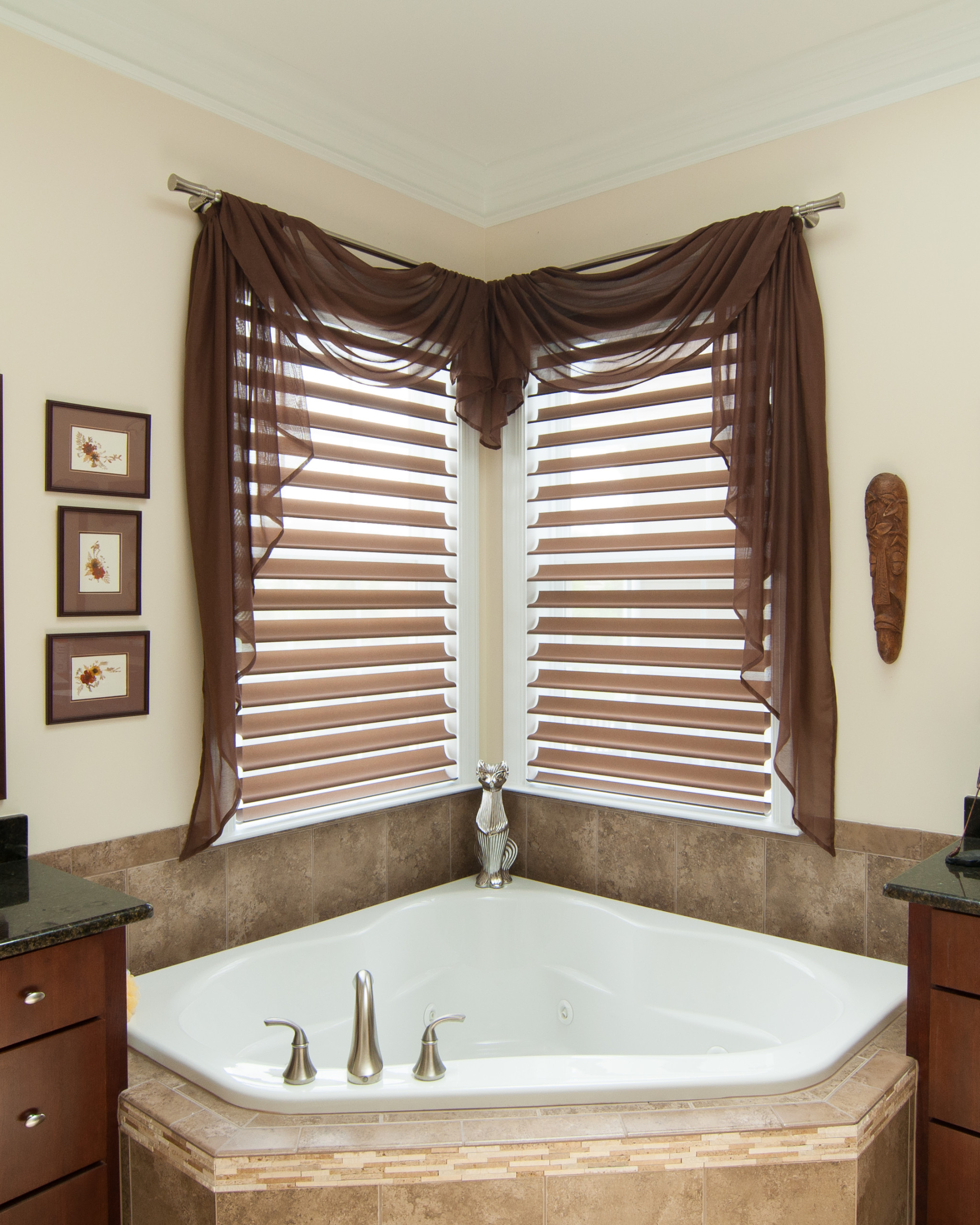 Corner Window Treatments Houzz