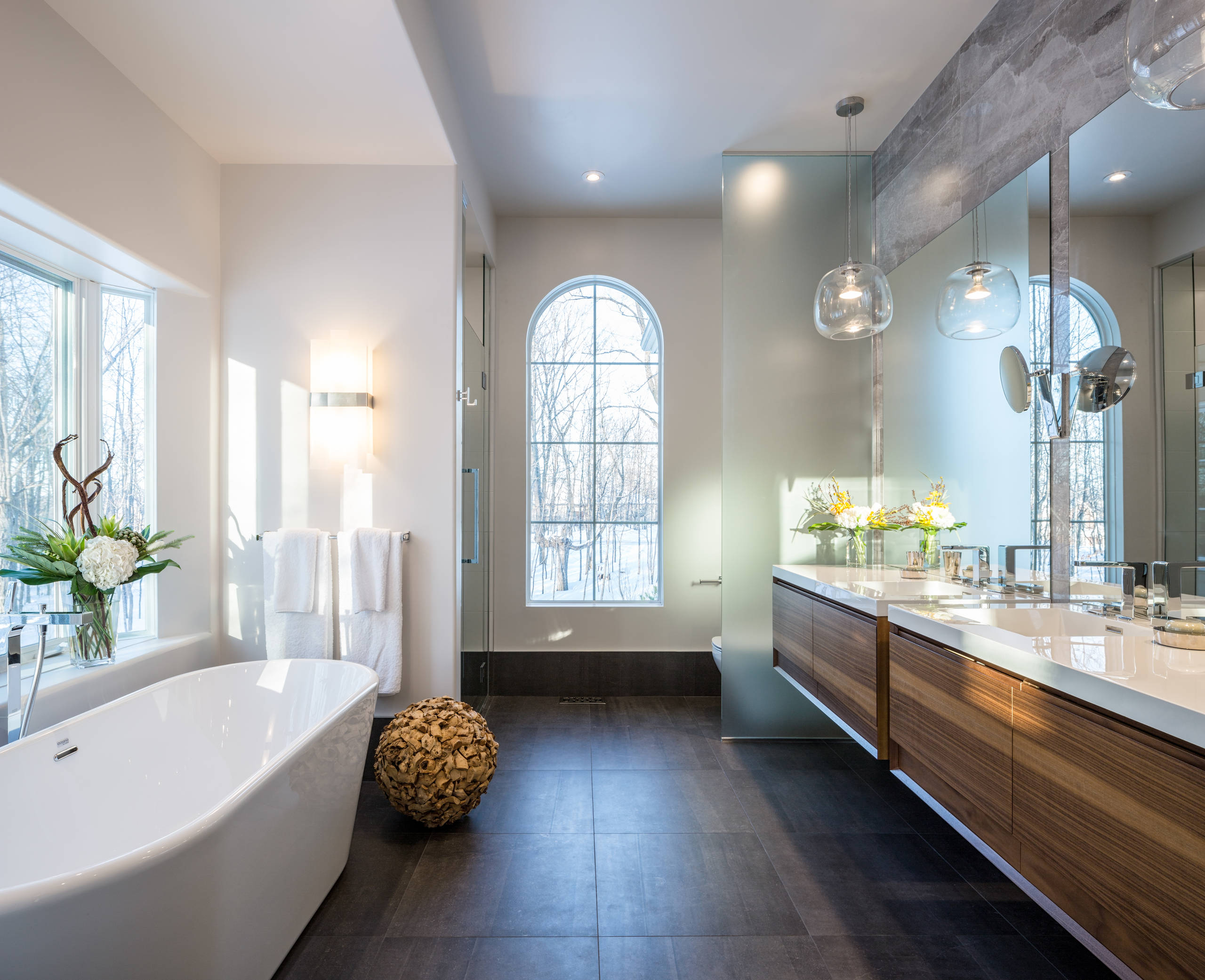 Modern Nature Master Bath Astro Design Centre Ottawa