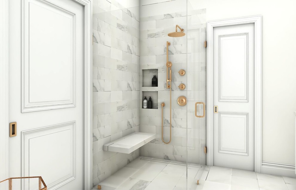 Modern Oasis Master Bathroom Contemporary Bathroom Milwaukee by