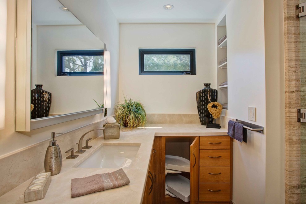 Modern Organic Bathroom Transitional Bathroom San Diego by