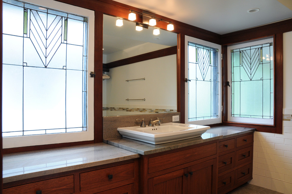 Modern Prairie Traditional Bathroom Chicago by Jill Warren