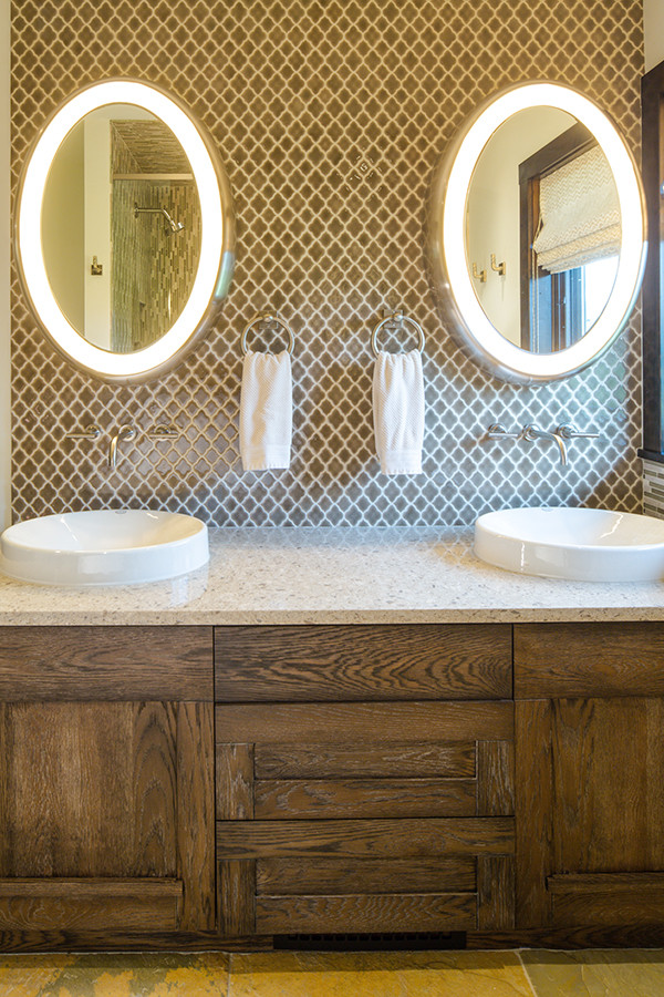 Modern Rustic Bathroom Contemporary Bathroom Other by FRAME