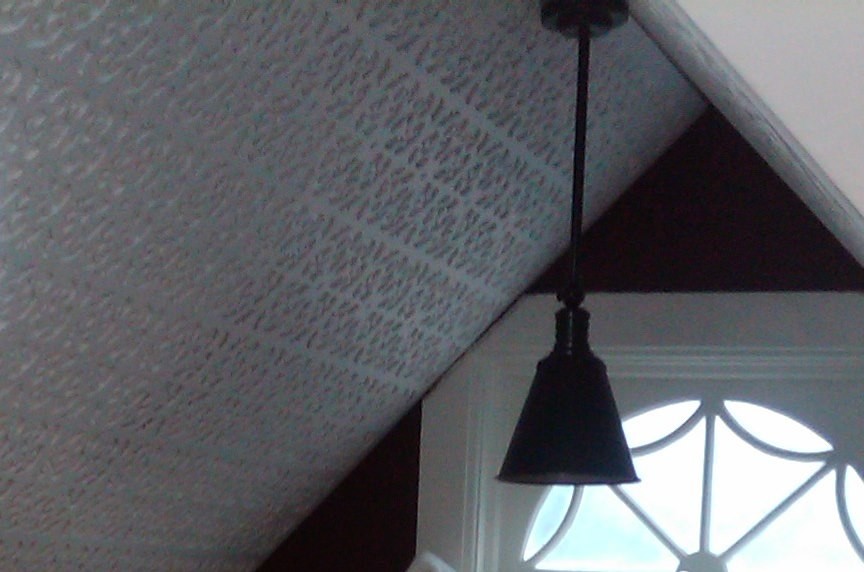 Modern Vintage Style houndstooth floor tile, stainless freestanding