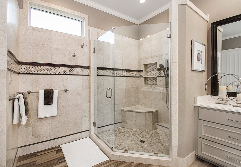 Modern White Bathroom Remodel In Plano Tx Transitional Dallas By Euro Design Build - Bathroom Remodel Contractors Plano Tx Modern White Bathroom Remodel In Plano Tx Transitional Dallas By Euro Design Build - Bathroom Remodel Contractors Plano Tx