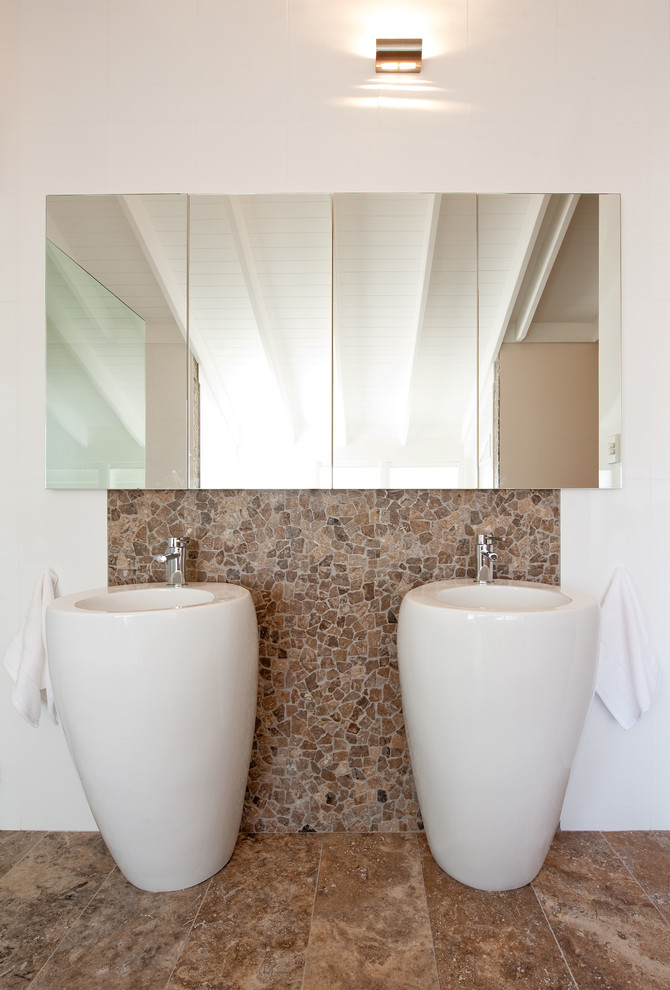 Mona Vale Beach House Beach Style Bathroom Sydney by StepUP