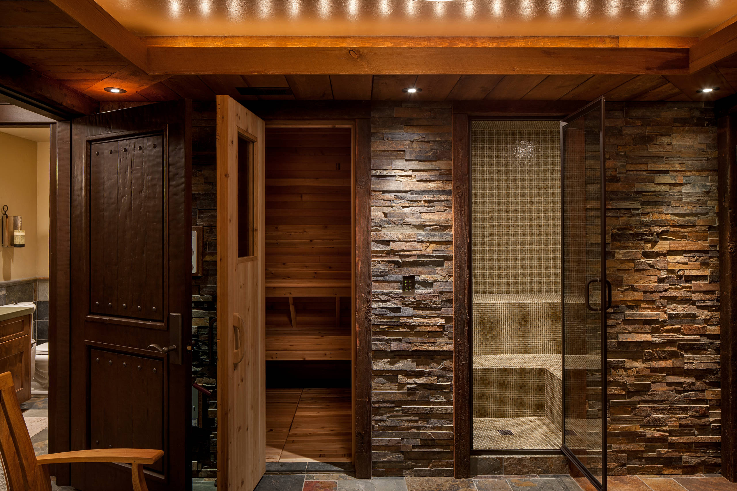50 лучших идей дизайна интерьера бани и сауны на фото | Sauna design, Home gym design, Sauna diy
