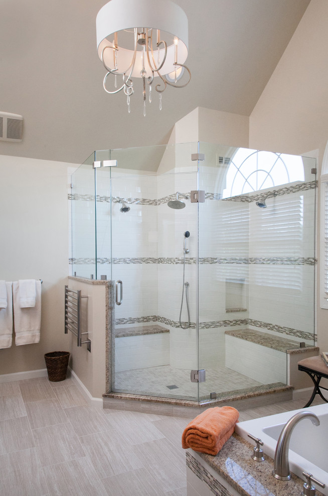 Montgomery County North Wales PA Master Bathroom Remodel "Shower for