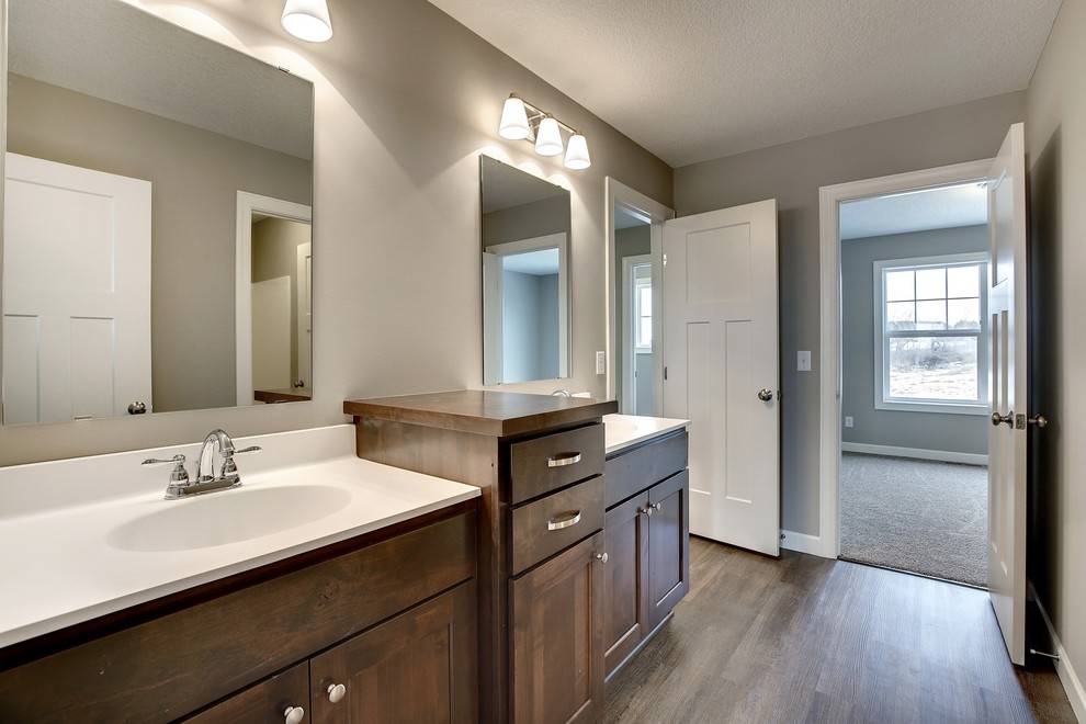 Monticello Walk out 2 Story Traditional Bathroom Minneapolis by