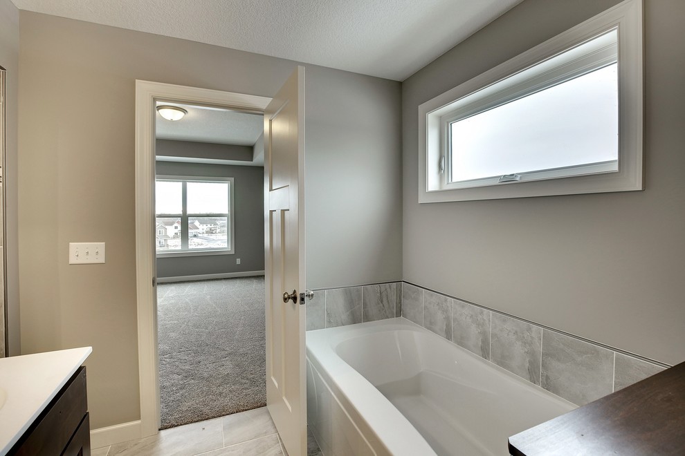 Monticello Walk out 2 Story Traditional Bathroom Minneapolis by