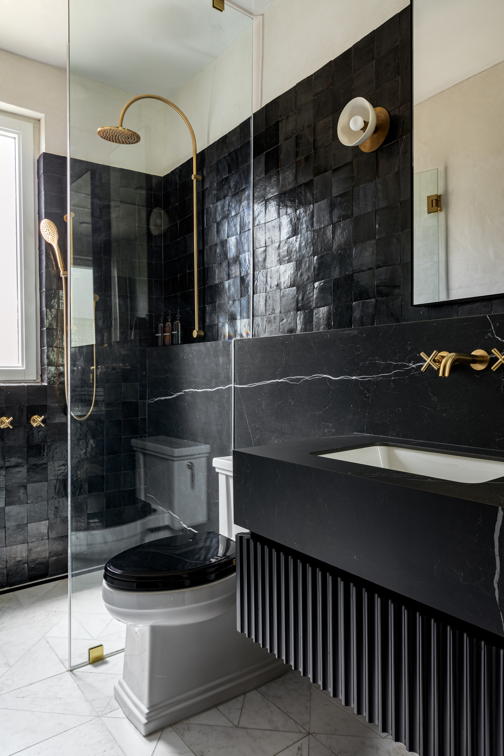 130 Best Black bathroom ideas  black bathroom, bathroom design,  beautiful bathrooms