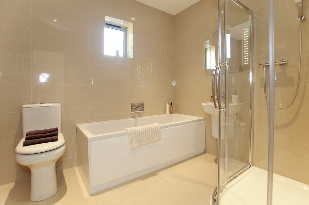 House Modern Bathroom Dorset by Proctor Watts Cole