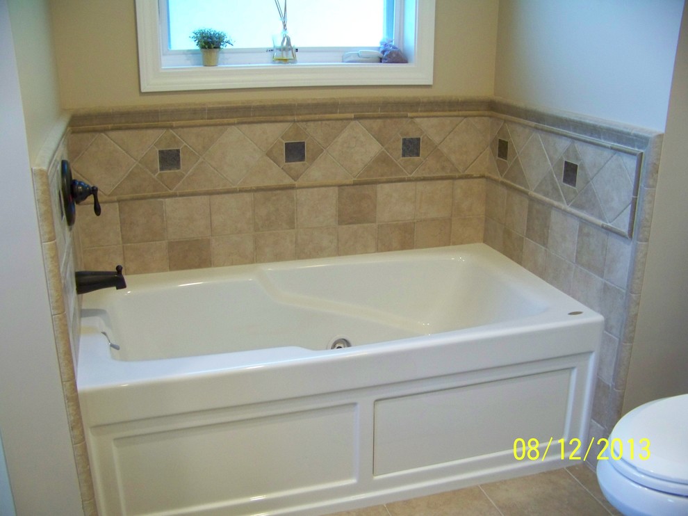 Moultonboro, NH What you can build with materials from Lowes Traditional Bathroom Boston