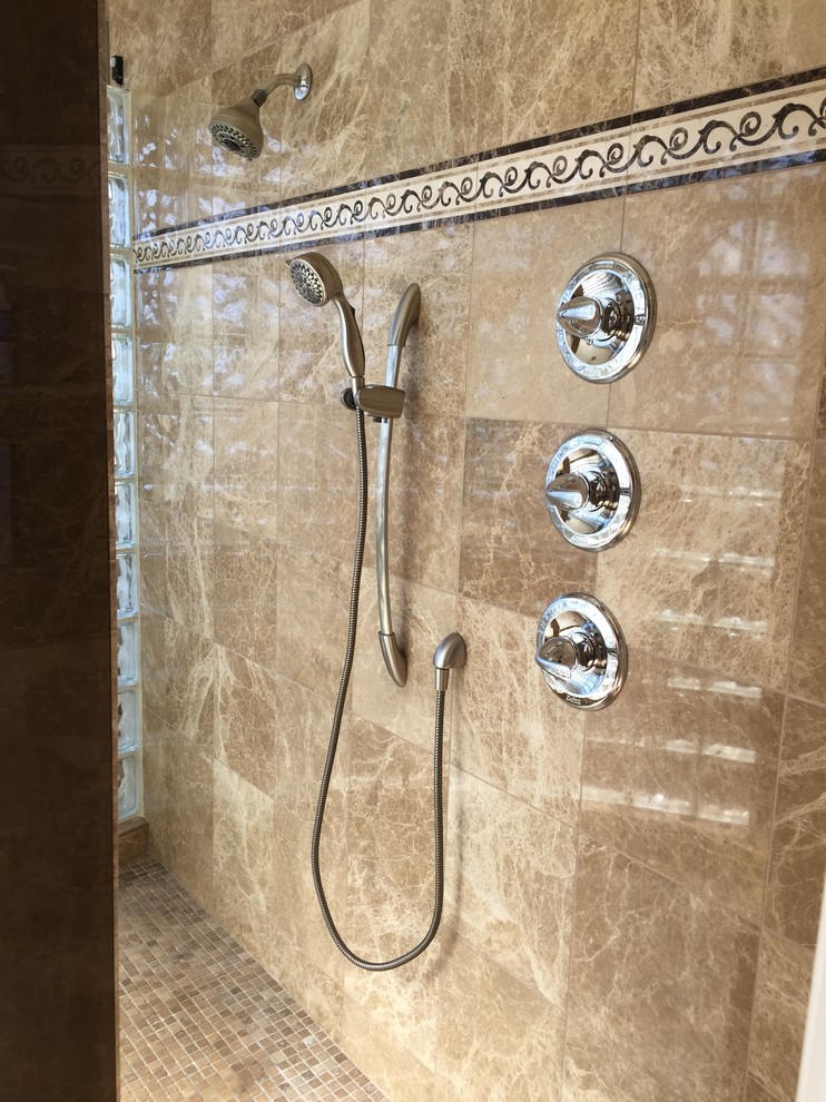 Mountain Home. Master bathroom Shower. Rustic Bathroom Phoenix