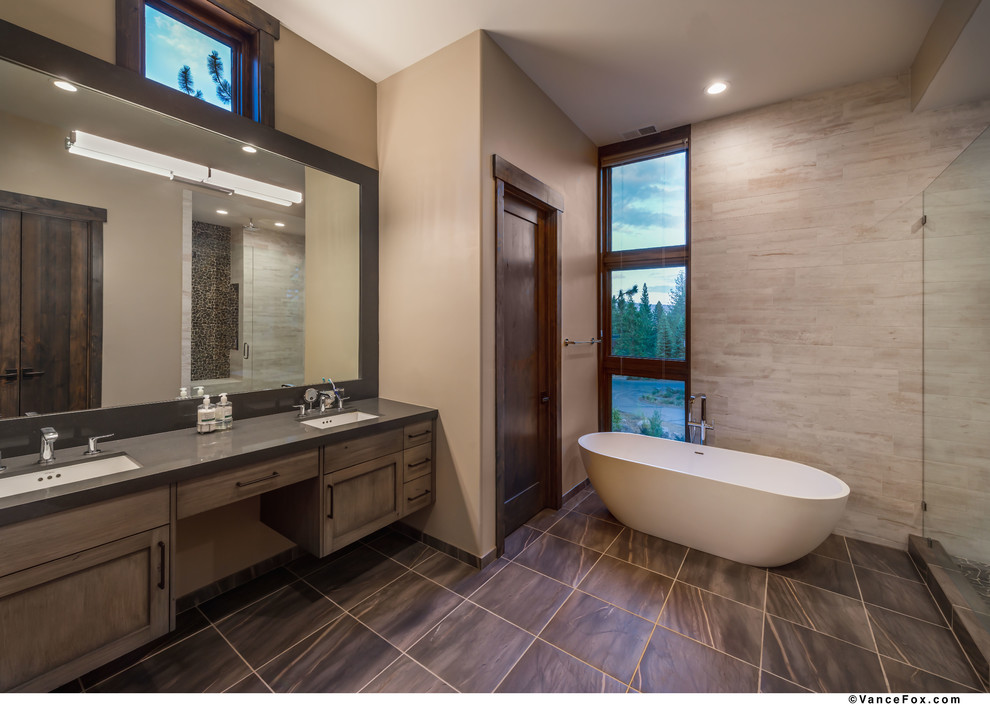 Mountain Modern Modern Bathroom Sacramento by Donald Joseph Inc