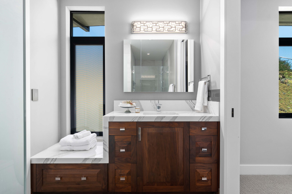 Mountain View Retreat Modern Bathroom San Diego by Jackson