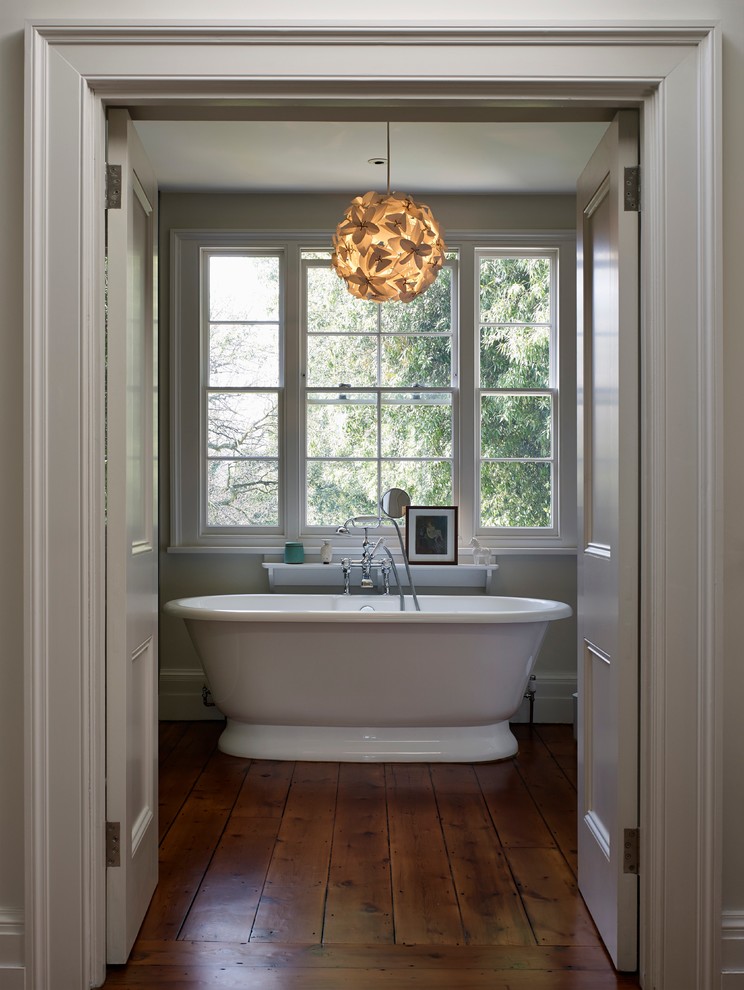 Design ideas for a classic bathroom in London.