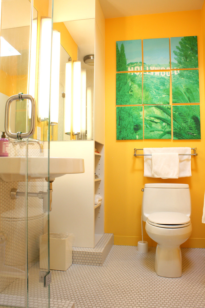 My Houzz A San Francisco Midcentury Modern Gem Midcentury Bathroom