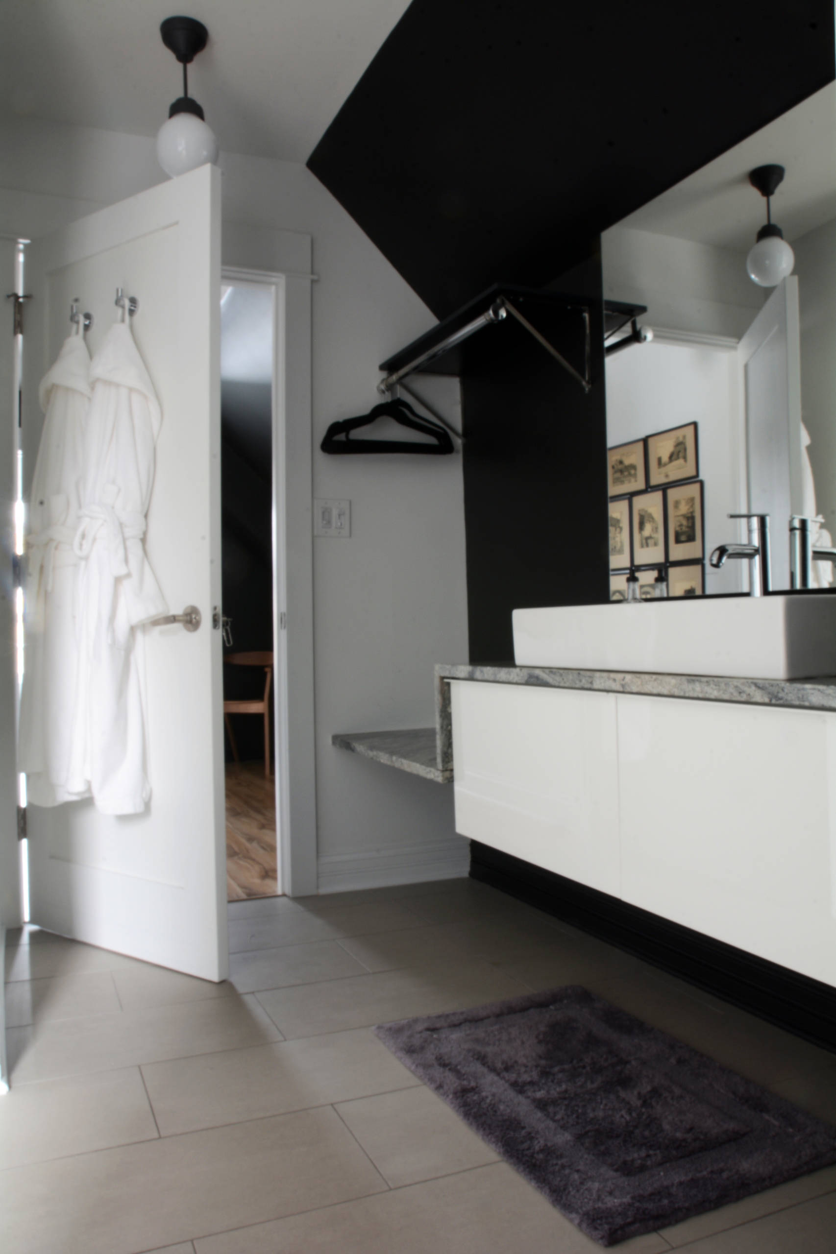 View of Penthouse Industrial Style Interior Design Ideas - promeai.pro