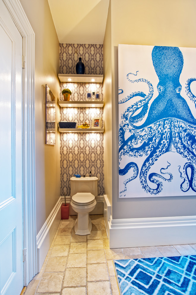 Inspiration pour une salle de bain victorienne.