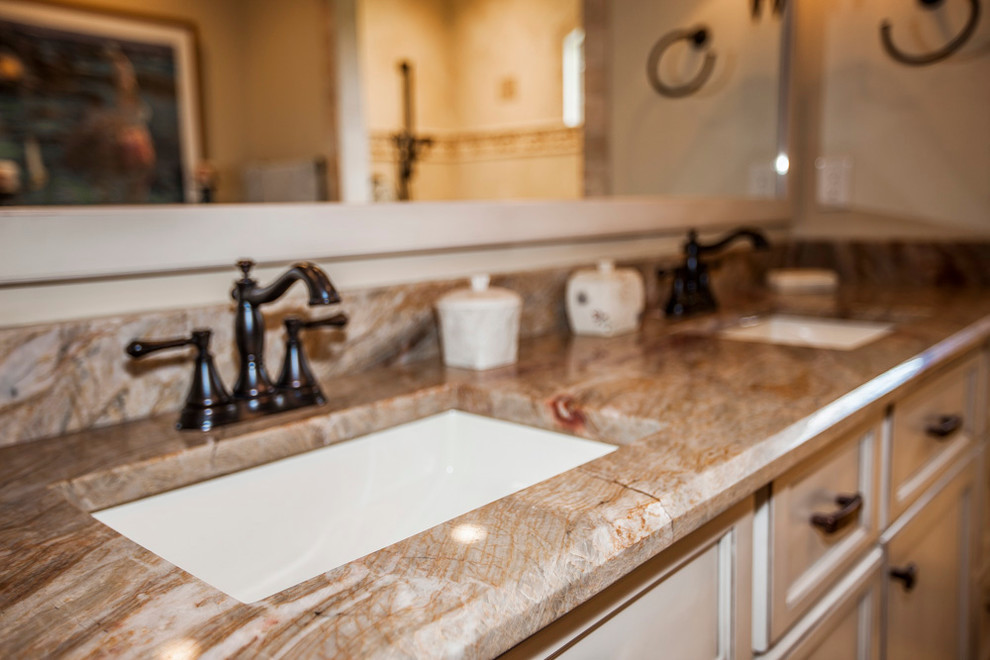 Nacarado Quartzite Vanity Classique Salle de Bain Autres