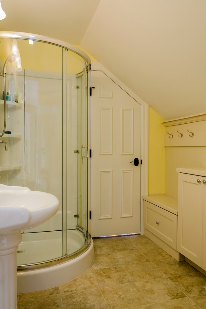 Naperville Guest Bath Transitional Bathroom Chicago by Nicole