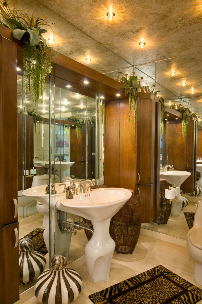 Idéer för att renovera ett shabby chic-inspirerat badrum