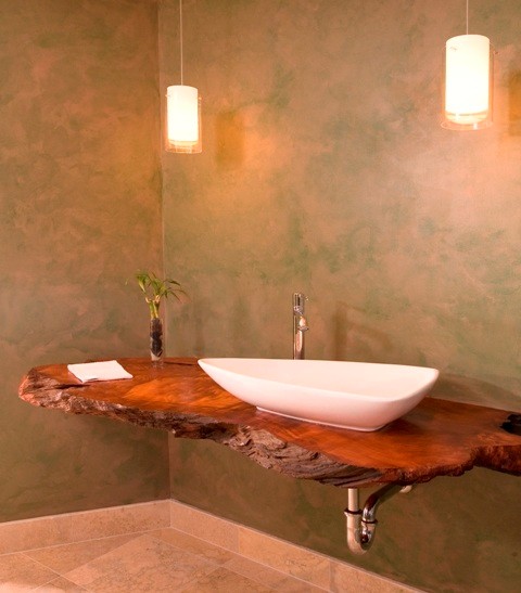 Inspiration for a world-inspired bathroom in Seattle.