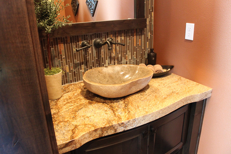 Natural Stone Countertop Traditional Bathroom Portland by Oregon Tile & Marble Houzz