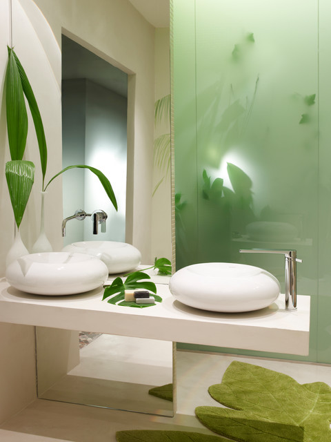 Baños de color verde: ¿Por qué nos gustan tanto?