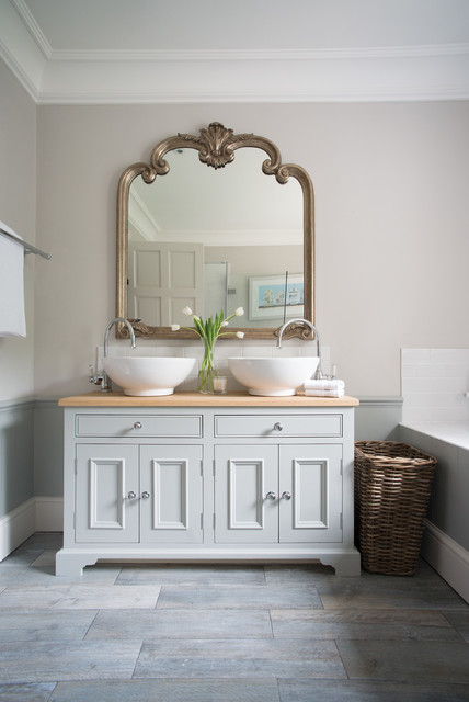 Neptune bathroom vanity cabinets - Traditional - Bathroom - Surrey - by  Surrey Furniture & Kitchens