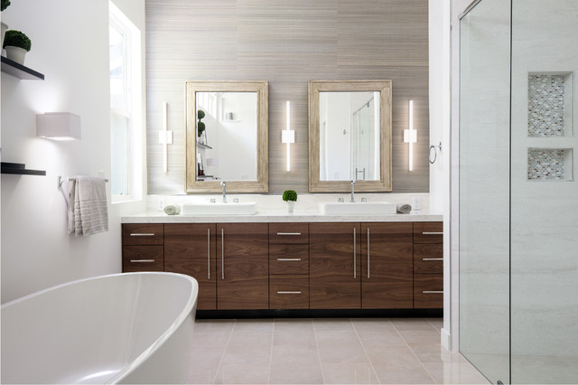 Neutral Tones in Modern Bathroom - Modern - Bathroom - Sacramento - by ...