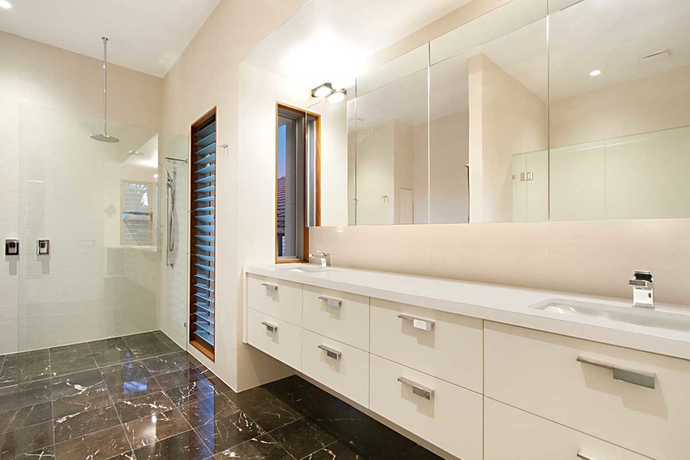 New Architectural Residence in Yeronga, Brisbane. Bathroom Brisbane
