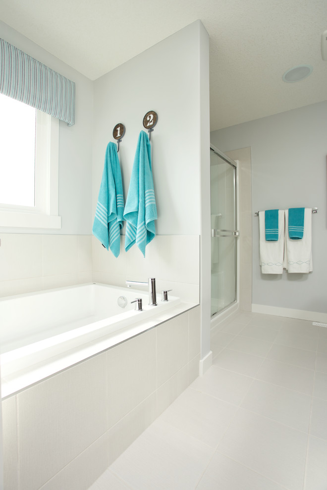 New Castle Voyager Transitional Bathroom Edmonton by AMR