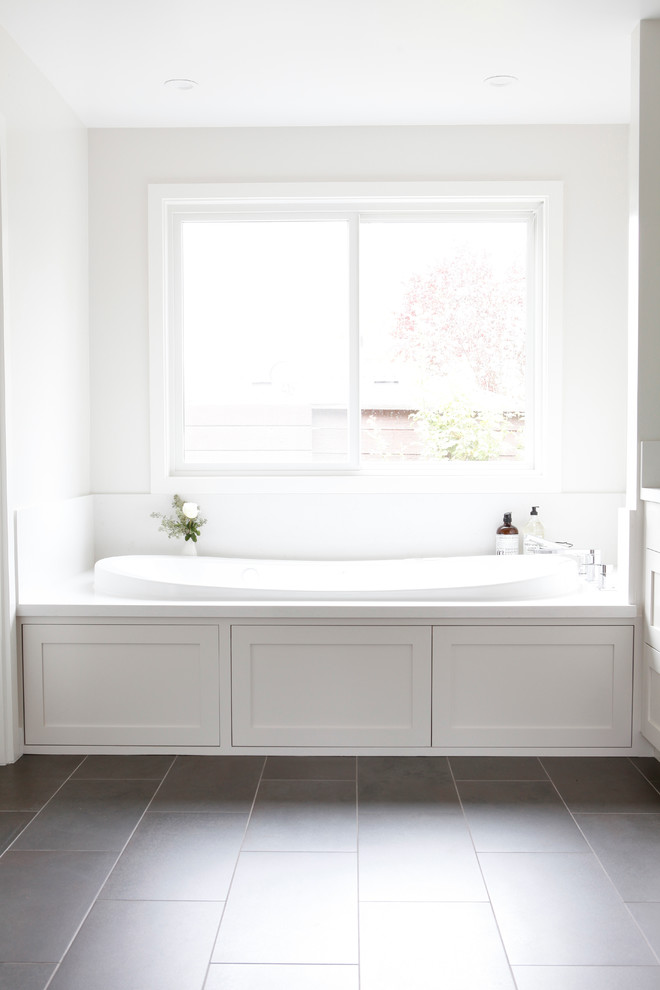 New, contemporary master bath in Lafayette, CA Contemporary