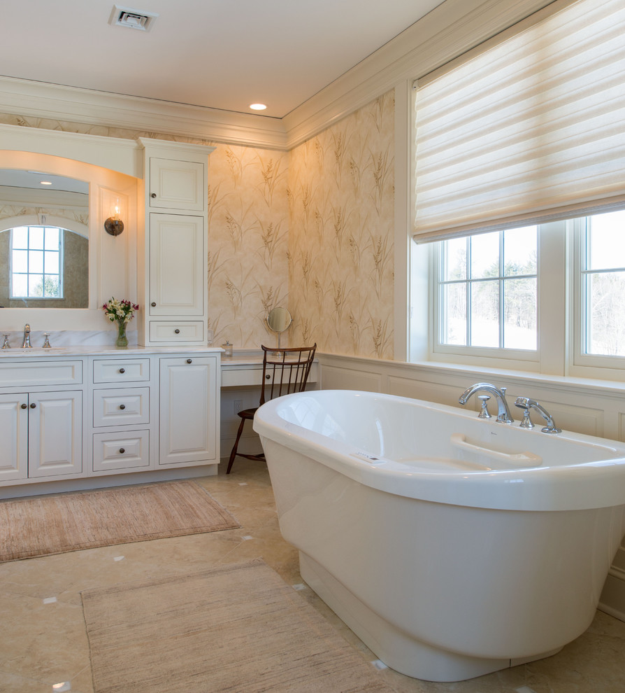New England Colonial Traditional Bathroom Boston by Old