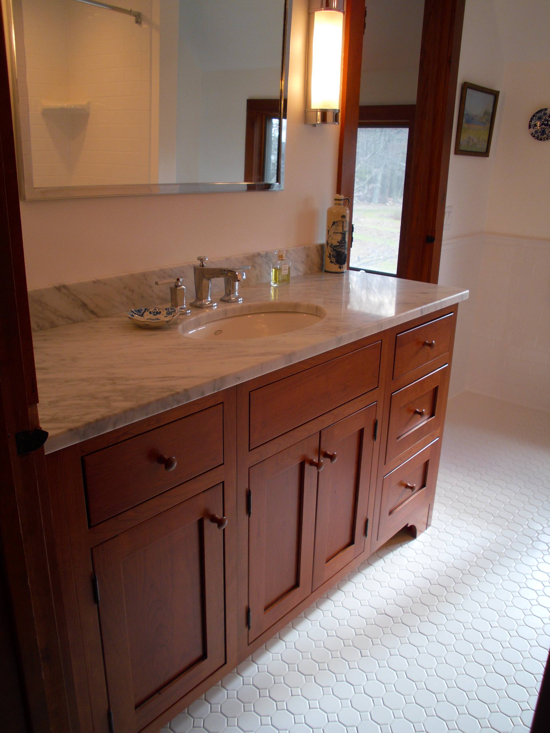 Cherry Wood Bathroom Ideas Houzz