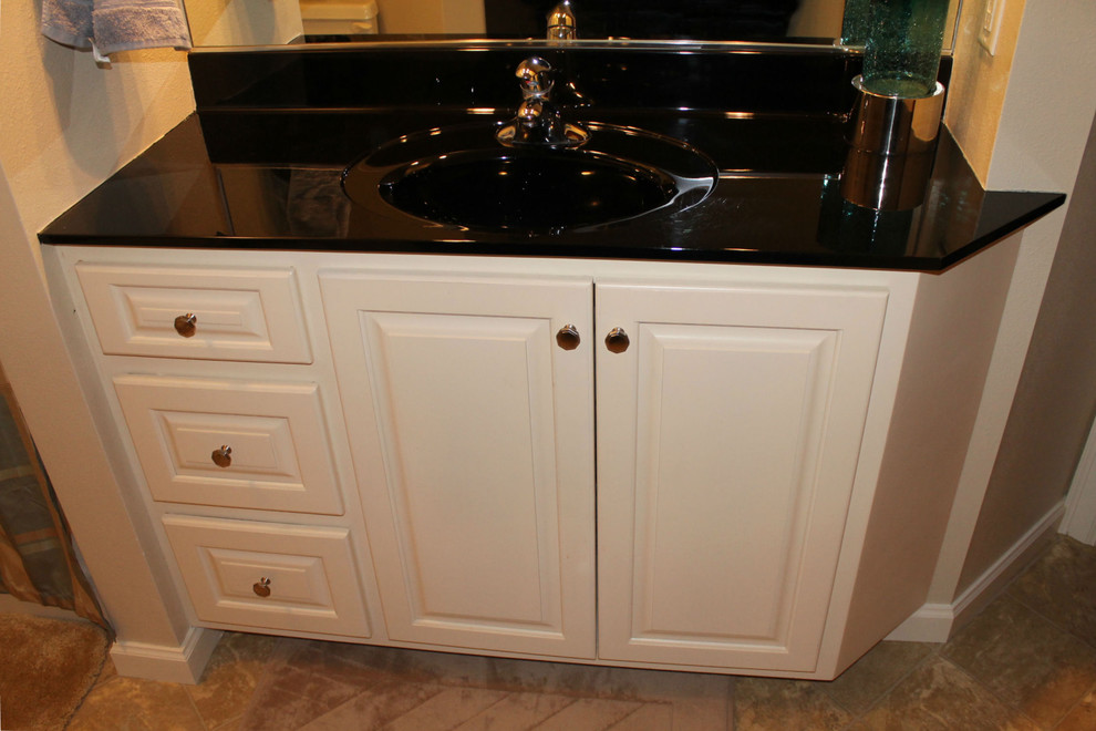 New home custom bath vanity Traditional Bathroom Other by