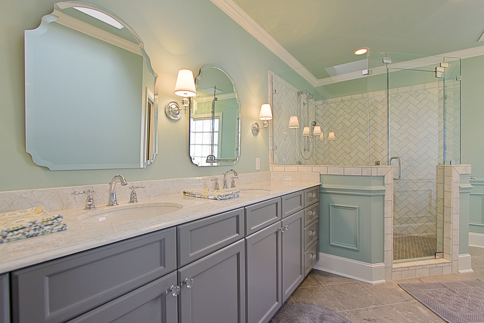 Inspiration for a classic bathroom in Charlotte.