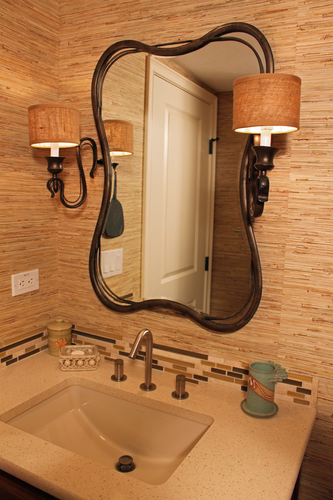 New Smyrna Beach, FL Rustic Bathroom Orlando by Kathi Scott