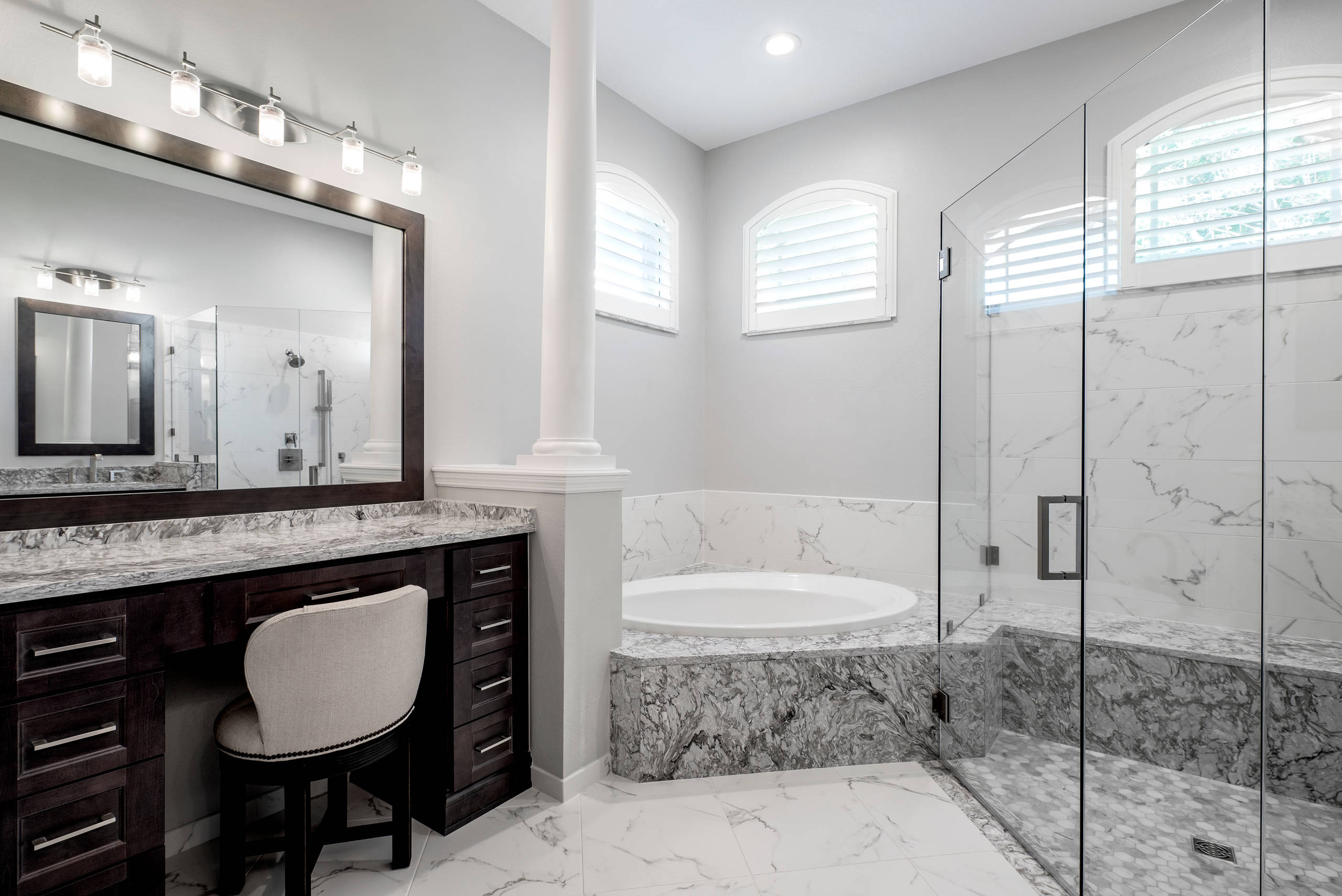 New Tampa Master Bathroom Remodel Traditional Bathroom Tampa By Hyde Park Renovations Houzz