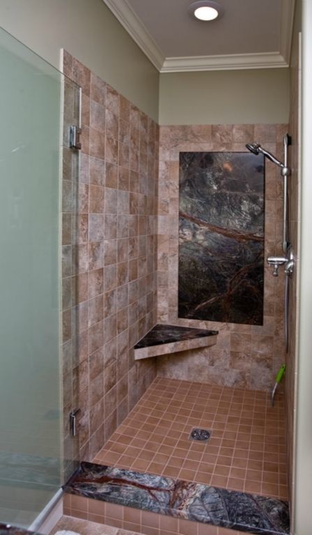 Idée de décoration pour une salle de bain victorienne.
