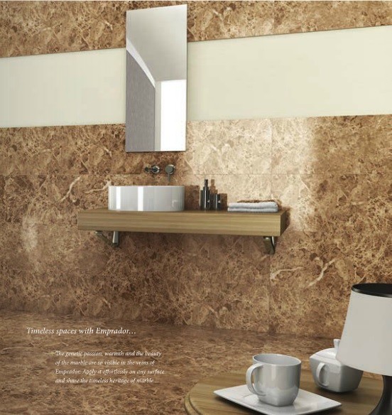 **NEW** WALL TILES PURE EMPERADOR SERIES Traditional Bathroom