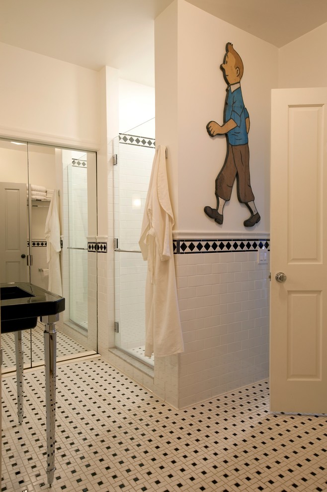 New York City Loft Eclectic Bathroom New York by Deborah French