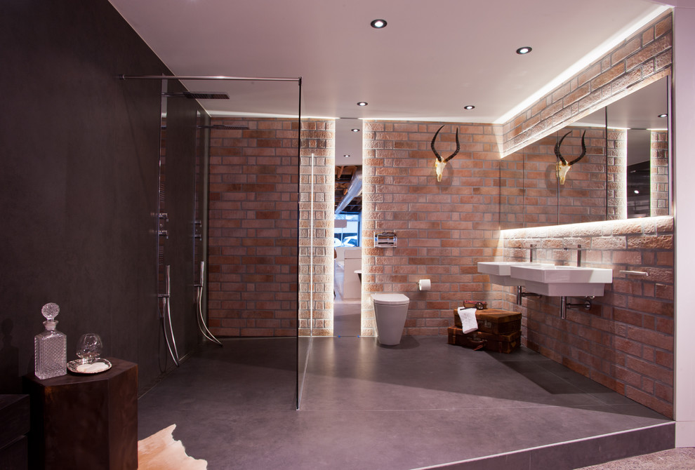 New York Loft Modern Bathroom Auckland by Du Bois Design Ltd
