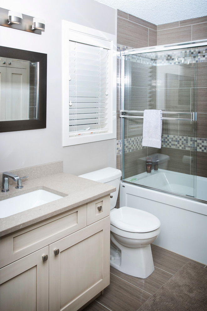 Norland Renovation Modern Bathroom Edmonton by Alair Homes