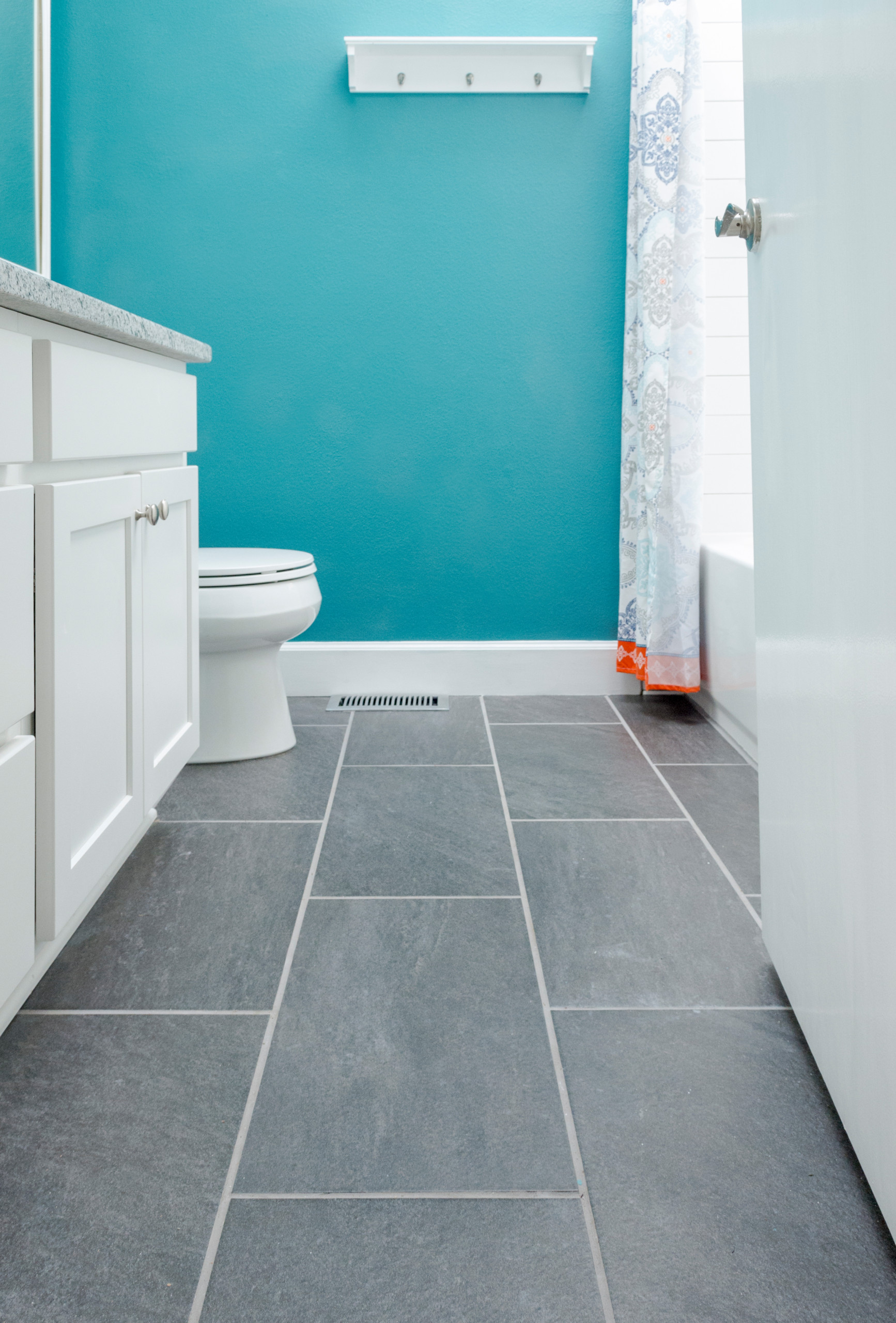 Choosing the Right Bathroom Floor Tile Grout - Bauscher Construction