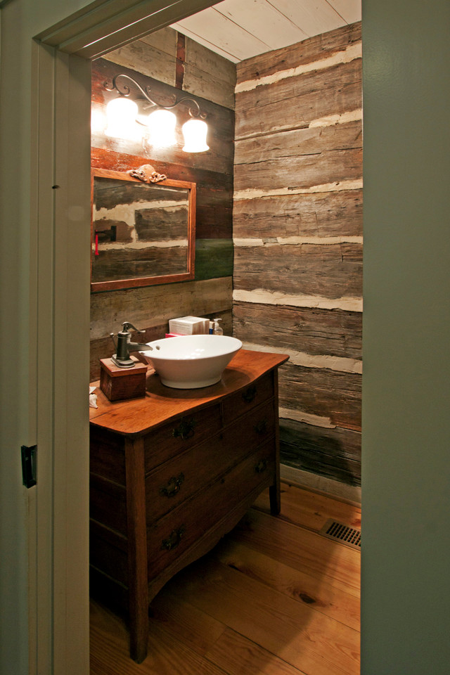 North Georgia Log Cabin - Rustic - Bathroom - Atlanta - by Alan Clark